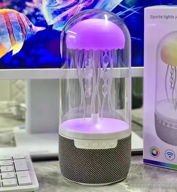 Jellyfish Rechargeable RGB lamp Speaker - Image 2