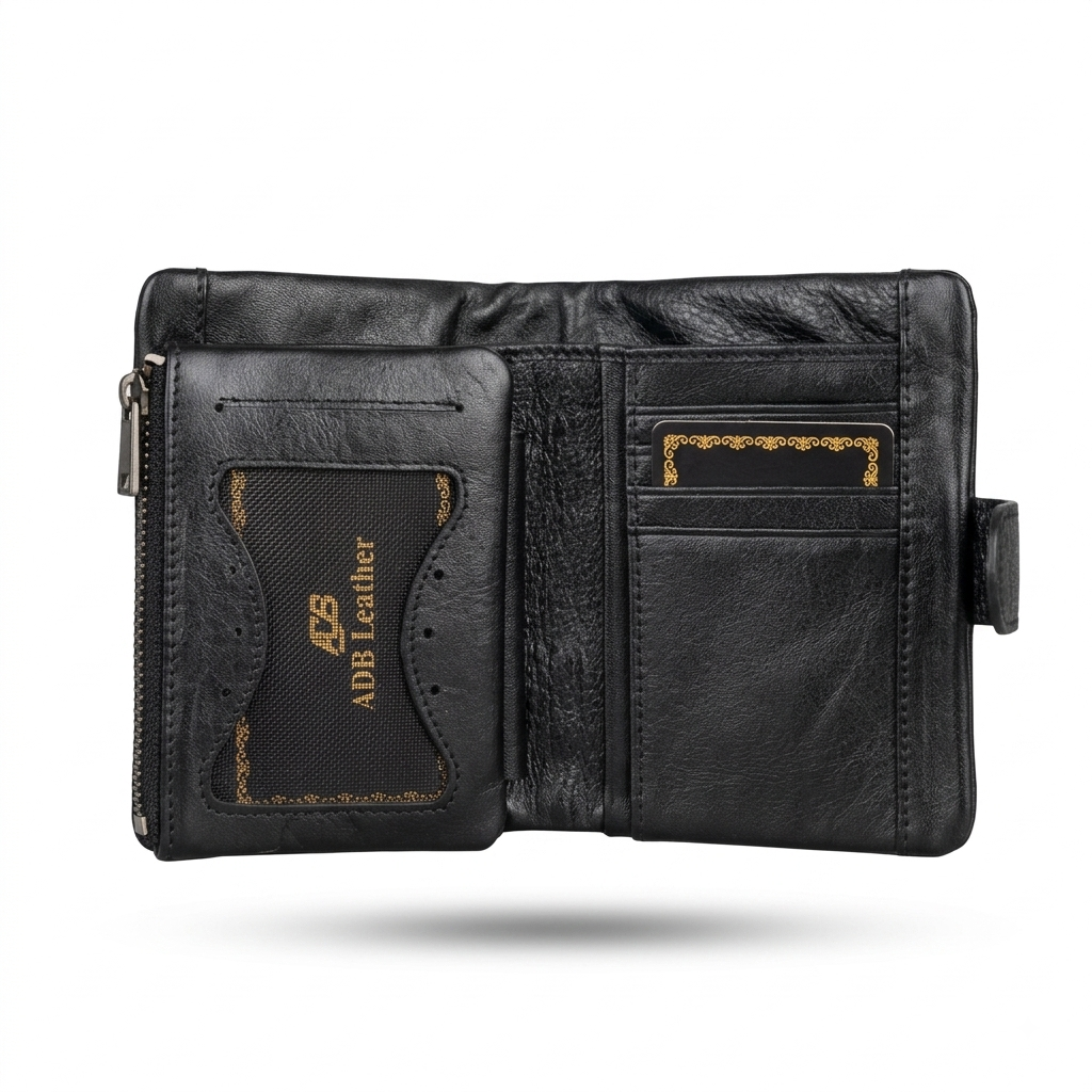 ECOM BD Multifunction Jeep Leather Wallet - Image 4
